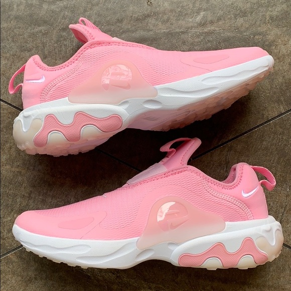 NIKE REACT PRESTO EXTREME GS PINK/WHITE-PINK FOAM - Picture 5 of 16